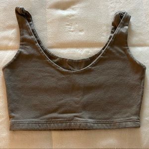 brandy melville lydia tank (brown)